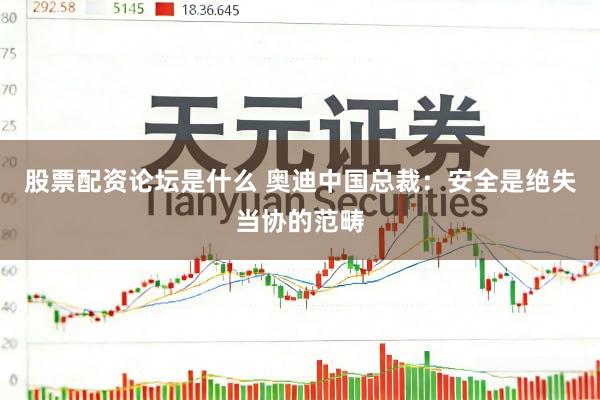 股票配资论坛是什么 奥迪中国总裁：安全是绝失当协的范畴